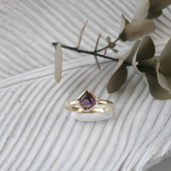 紫水晶和K14的環的 第7張的照片