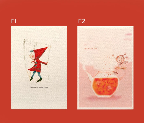 「Creema限定」選べるポストカード3枚［フェアリー］ 2枚目の画像