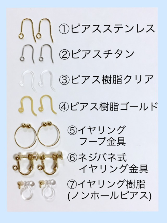 SWAROVSKIスタッズピアス／イヤリング gold 5枚目の画像