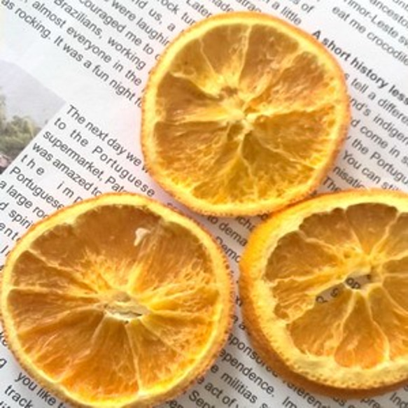 オレンジスライス３コ 1枚目の画像