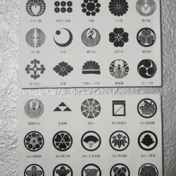 　オーダーメイド　彫金ケース　家紋付　地紋沙綾型　名刺14枚収納薄型タイプ　 2枚目の画像