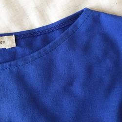 &lt;特色&gt; Tenjiku 針織棉寬套頭衫/寶藍色、灰白色、黑色 第8張的照片