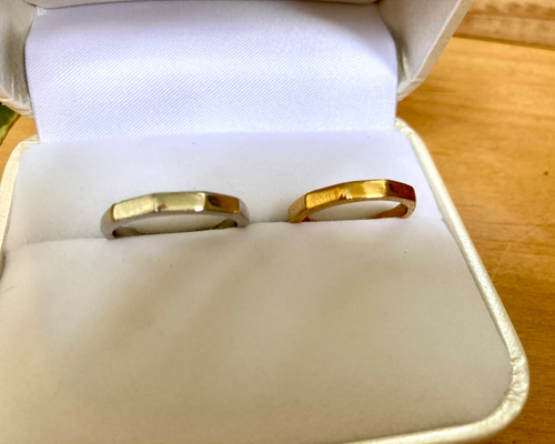 peau jewelry あぽんさん とろみリング ゴールド peau jewelry あぽん