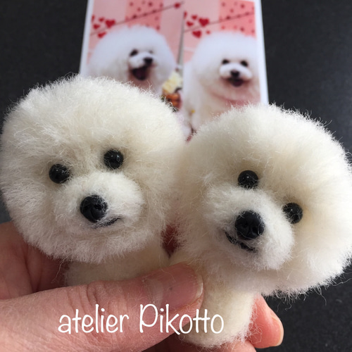 受注製作　犬と猫の羊毛フェルトひな祭り人形セット 受注製作 犬と猫の羊毛フェルトひな祭り人形セット | 羊毛フェルト 通販