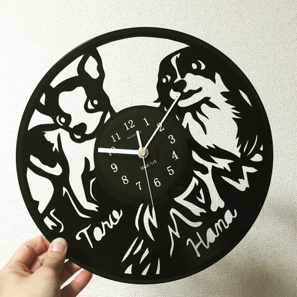オーダー受付中♪おしゃれなレコード時計・壁掛け時計〜部屋を