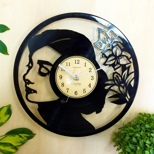 一点もの！】オリジナル 本物レコードを使用した壁掛け時計