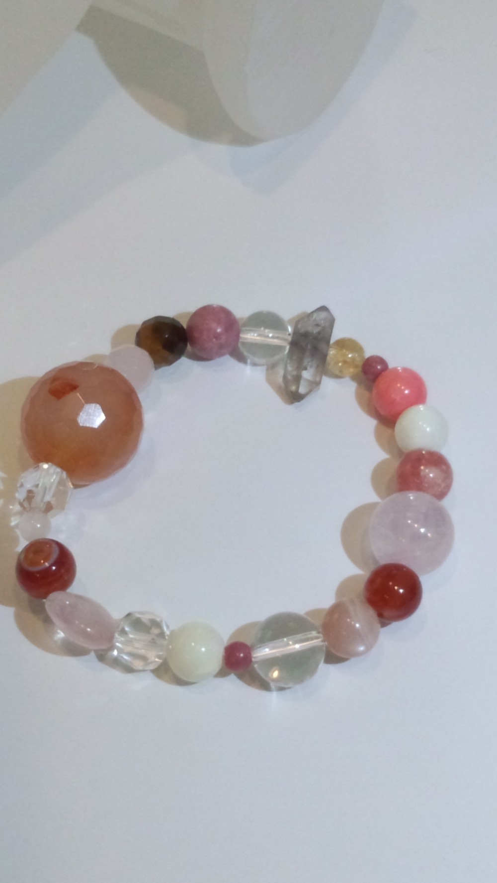 ☆朗らかに生きる☆クリスタルヒーラー作製ブレス