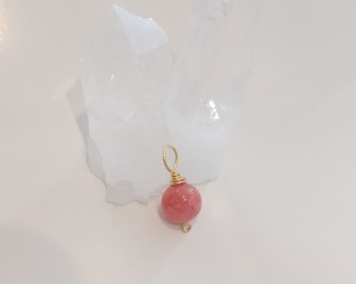 sale 14kgf☆4Aロードクロサイト（インカローズ）8mm☆ワイヤー