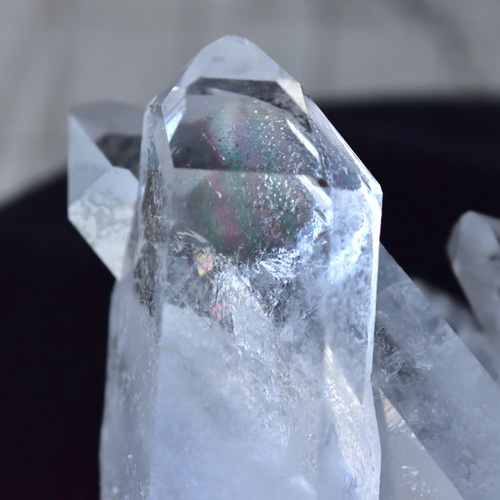 水晶クラスター Rainbow Cluster ブラジル・トマスゴンサガ産 216g