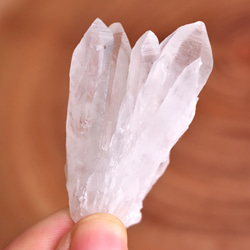 水晶クラスター　クリスタル・クォーツ　fleur-de-lis　群馬県産　15.7g/ 鉱物・結晶原石 4枚目の画像