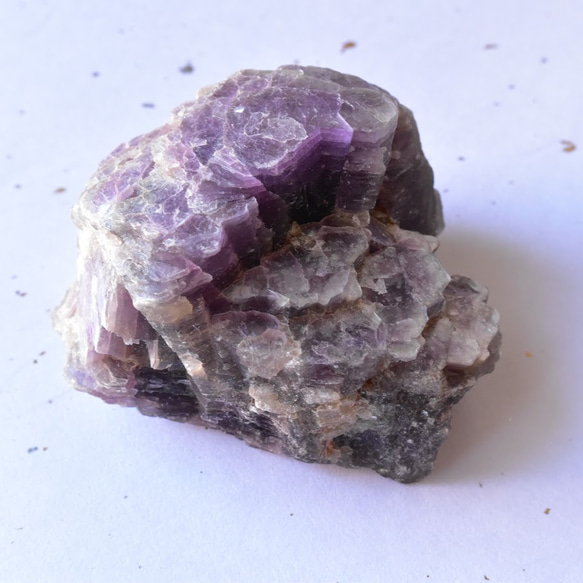 レピドライト　リチア雲母　マダガスカル産　238g/鉱物・結晶原石 2枚目の画像