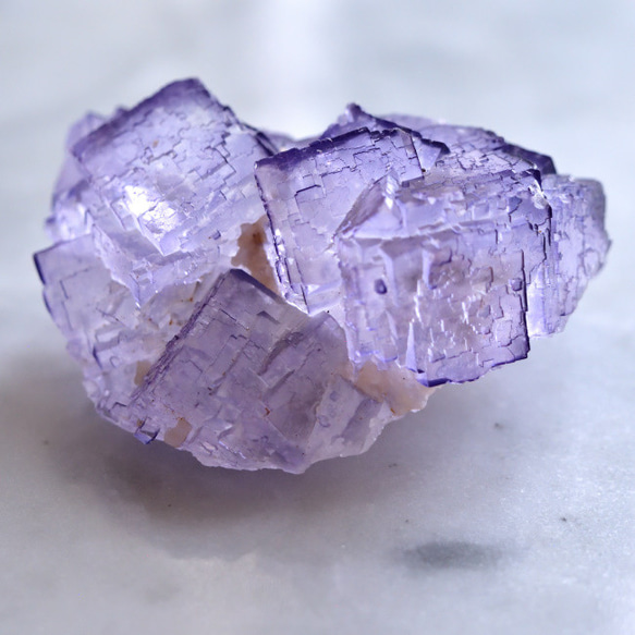 フローライト（蛍石）Cosmic Violet　メキシコ産　107g/ 鉱物・原石 4枚目の画像