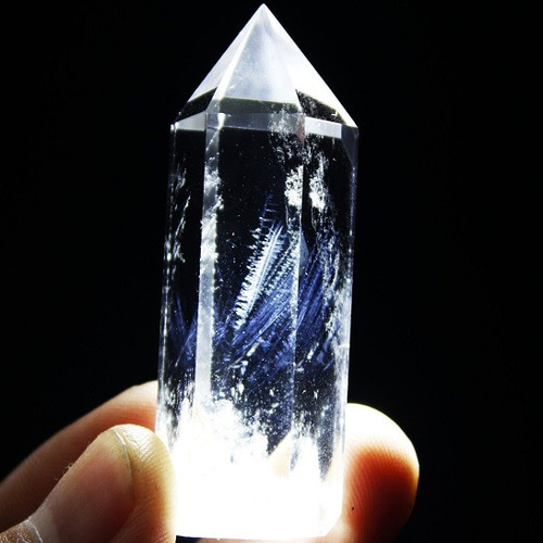 エンジェルフェザー・クリスタル（ポイント水晶、クリア・クォーツ