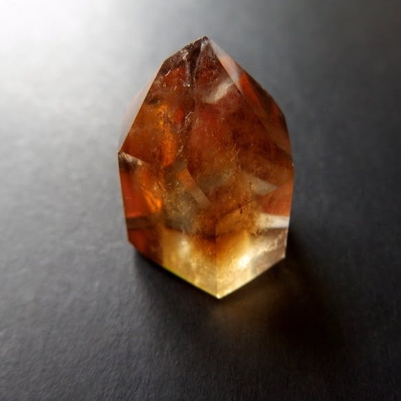 發煙黃水晶點納米比亞生產11.7克/礦物及寶石 第5張的照片