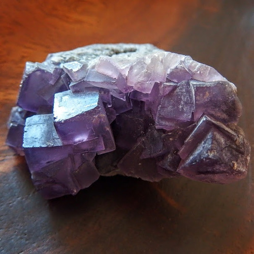 フローライト（蛍石）パープル 中国産 82g/ 鉱物・原石 天然石