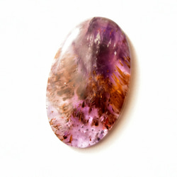 Super Seven Amethyst Kakoukenite 35mm 26cts./ Ruth·Cabochon 第2張的照片