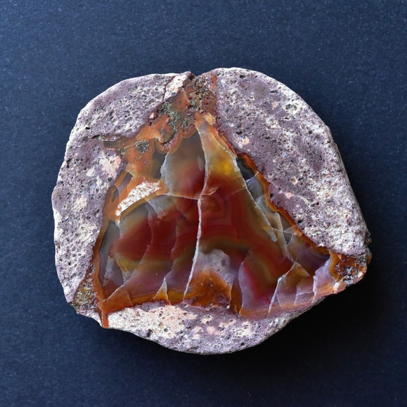 天然石 瑪瑙スライス 天然石 原石 鉱物 メノウ プレート 瑪瑙 7枚