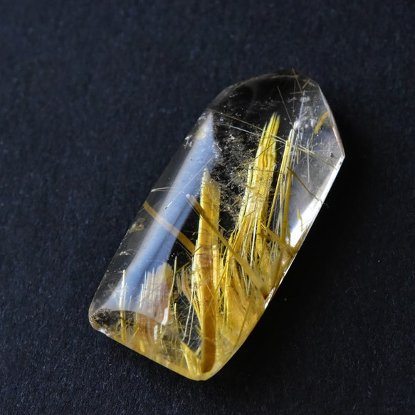 太陽金紅石星級金紅石閃耀太陽稀有收藏巴西13.7 cts. / Ruth Cabochon 第2張的照片