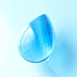 ブルーフローライト　Sweet Blue　中国・浙江省産　33.5cts./ ルース・カボション 8枚目の画像