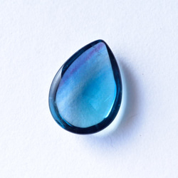 ブルーフローライト　Sweet Blue　中国・浙江省産　33.5cts./ ルース・カボション 9枚目の画像