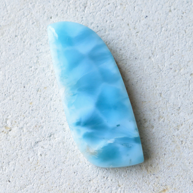 ラリマー　Sailing　ドミニカ産　30.8cts./ ルース・カボション