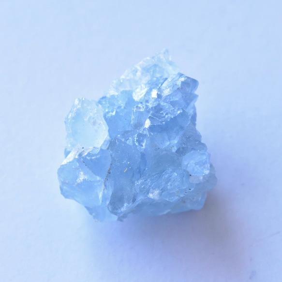 セレスタイト・クリスタル　マダガスカル産　20g/鉱物・結晶原石 5枚目の画像