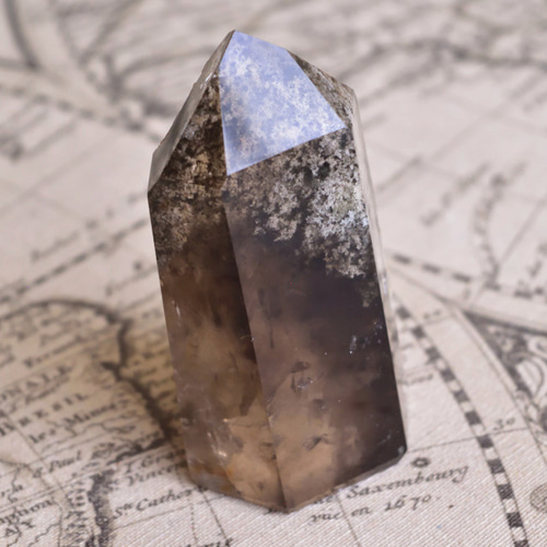 ブラジルミナスジェライス州産 ブラックルチルインスモーキークォーツDT ブラジルミナスジェライス州産 ブラックルチルインスモーキー