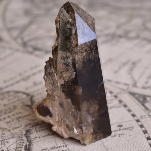 スモーキー・ガーデンクォーツ イン・クォーツ ブラジル・ミナス