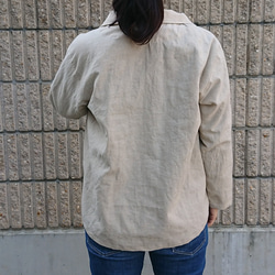 リネンキバタジャケット(Ｓサイズ) 10枚目の画像