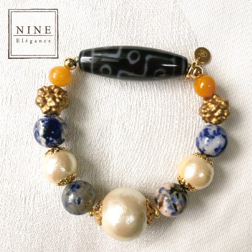 天珠 楽天市場】至純 三色天珠 菩提天珠 約37.5×11.5mm ◇特選◇ 【限定1点