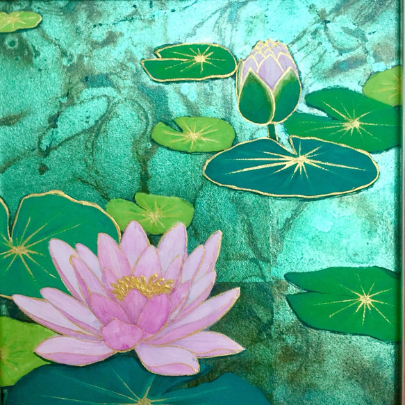 宝石の睡蓮　拡張アート版 Foil】(695)□拡張アート□《宝石の睡蓮/Jeweled Lotus》[CMR-BF