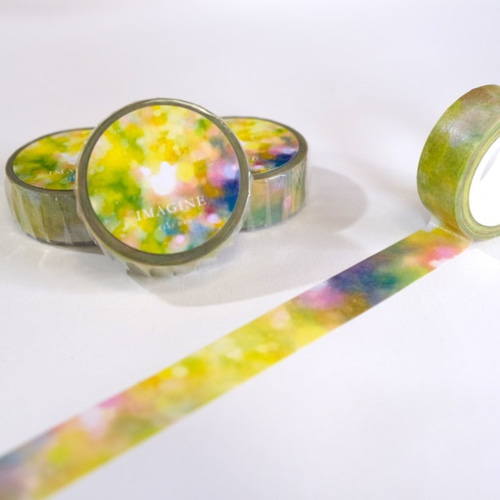 タキナオ オリジナル マスキングテープ 『IMAGINE』幅15mm×5m