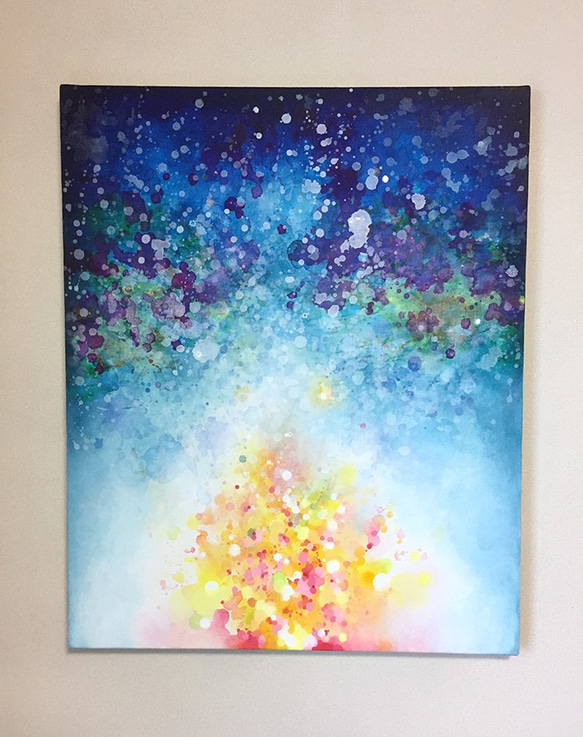 現代アート/原画/キャンバス/一点物/絵画/アクリル/手描き