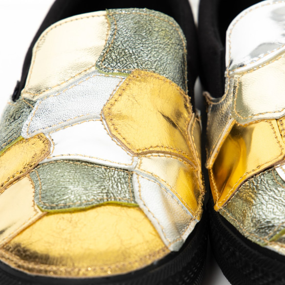 Shiny Disco Lights/尺寸 26.0cm 「世界上獨一無二的」Kirakira 便鞋 第5張的照片