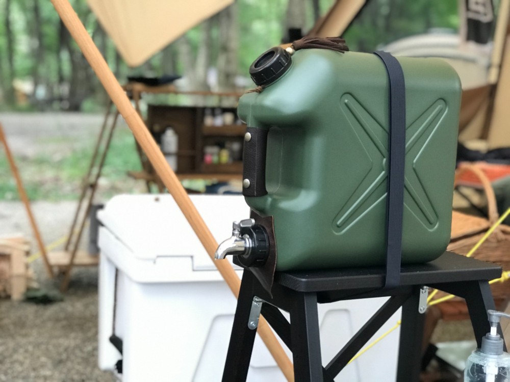 カスタムウォータータンク10L／カーキ ※おまけ付き その他インテリア