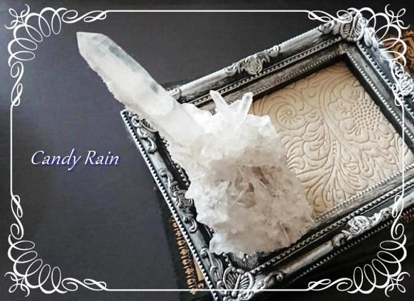 中国江蘇省産・菊花水晶クラスター ***