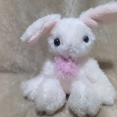 むにゅ プクプク うさぎ おぱんちゅ グッズ むにゅ ミニチュア マスコット プクプク C
