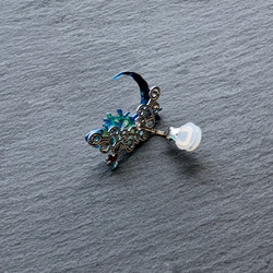 [NEW] 藍色蜥蜴耳套（單耳） 第4張的照片