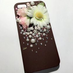 お花のiPhone 5ケース 1枚目の画像