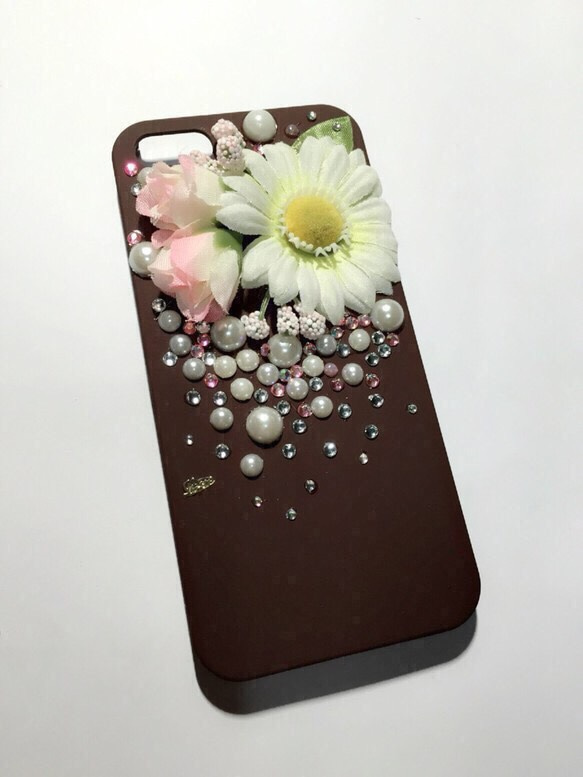 お花のiPhone 5ケース 1枚目の画像