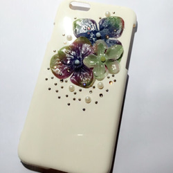 紫陽花のiPhone 6,6sケース 1枚目の画像