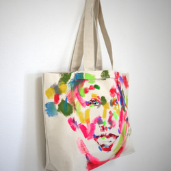 ポジティブ paint totebag 3枚目の画像