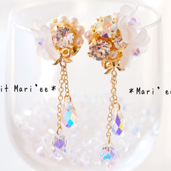 ビジューピアス　＊petit Mari'ee＊ 4枚目の画像