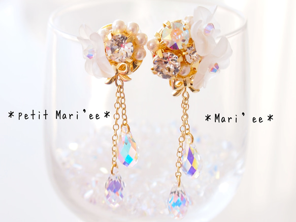 ビジューピアス　＊petit Mari'ee＊ 4枚目の画像