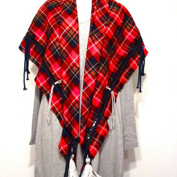 ストール／タータンチェック Stole / Tartan Check 2枚目の画像