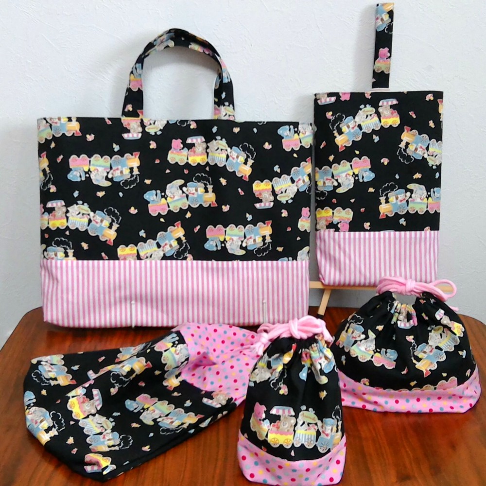 入園入学 基本の5点セット＊レトロアニマル