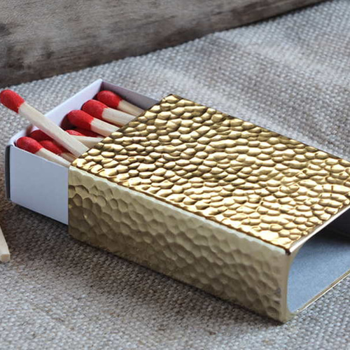 MatchboxCoverBsTsuchi - ツチメの真鍮製マッチ箱ケース その他