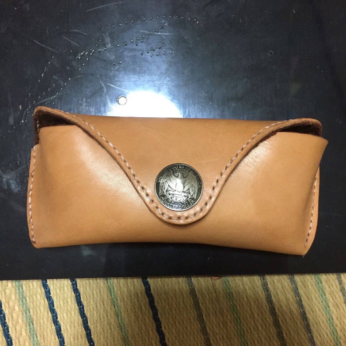 受注作成します！ メガネケース 本革仕様