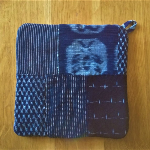 378.木綿裂織ジャケット 和布 古布 ハンドメイド 創作工房よしみつ 和布 ハンドメイド 378.木綿裂織ジャケット 創作工房よしみつ 古布