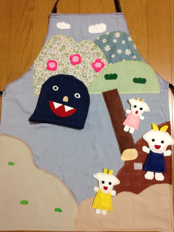 エプロンシアター さんびきのやぎのがらがらどん 保育 雑貨・その他